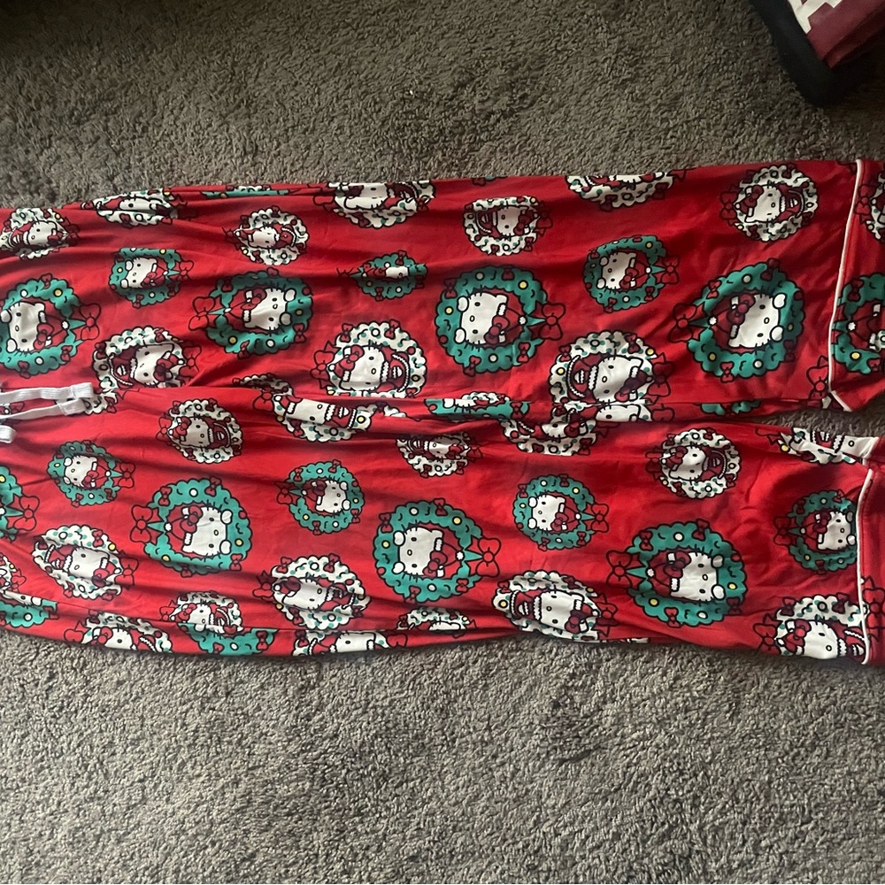Hello Kitty Red and White Sleep Pants